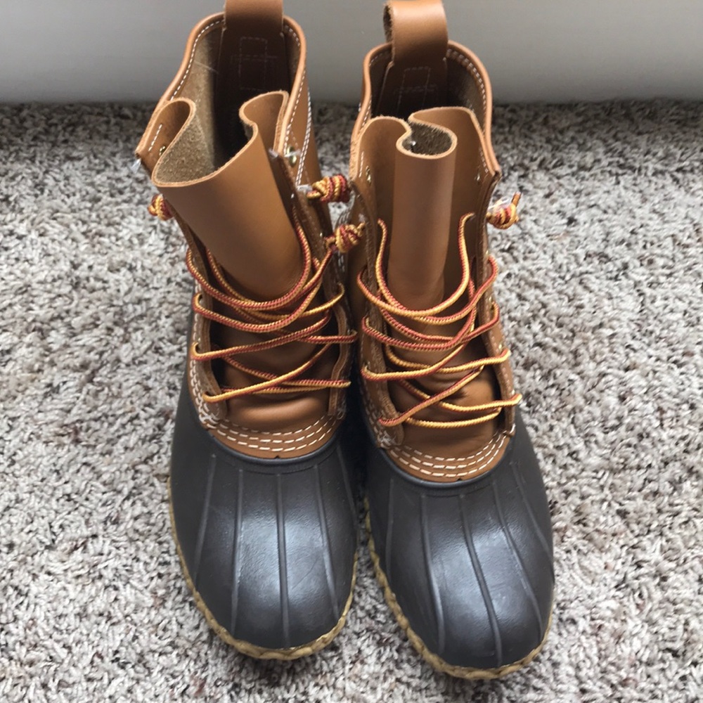 LL Bean duck boots